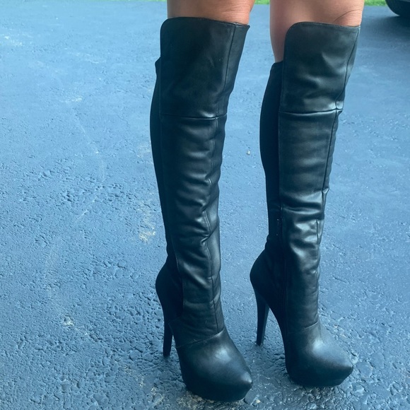 journeys knee high boots